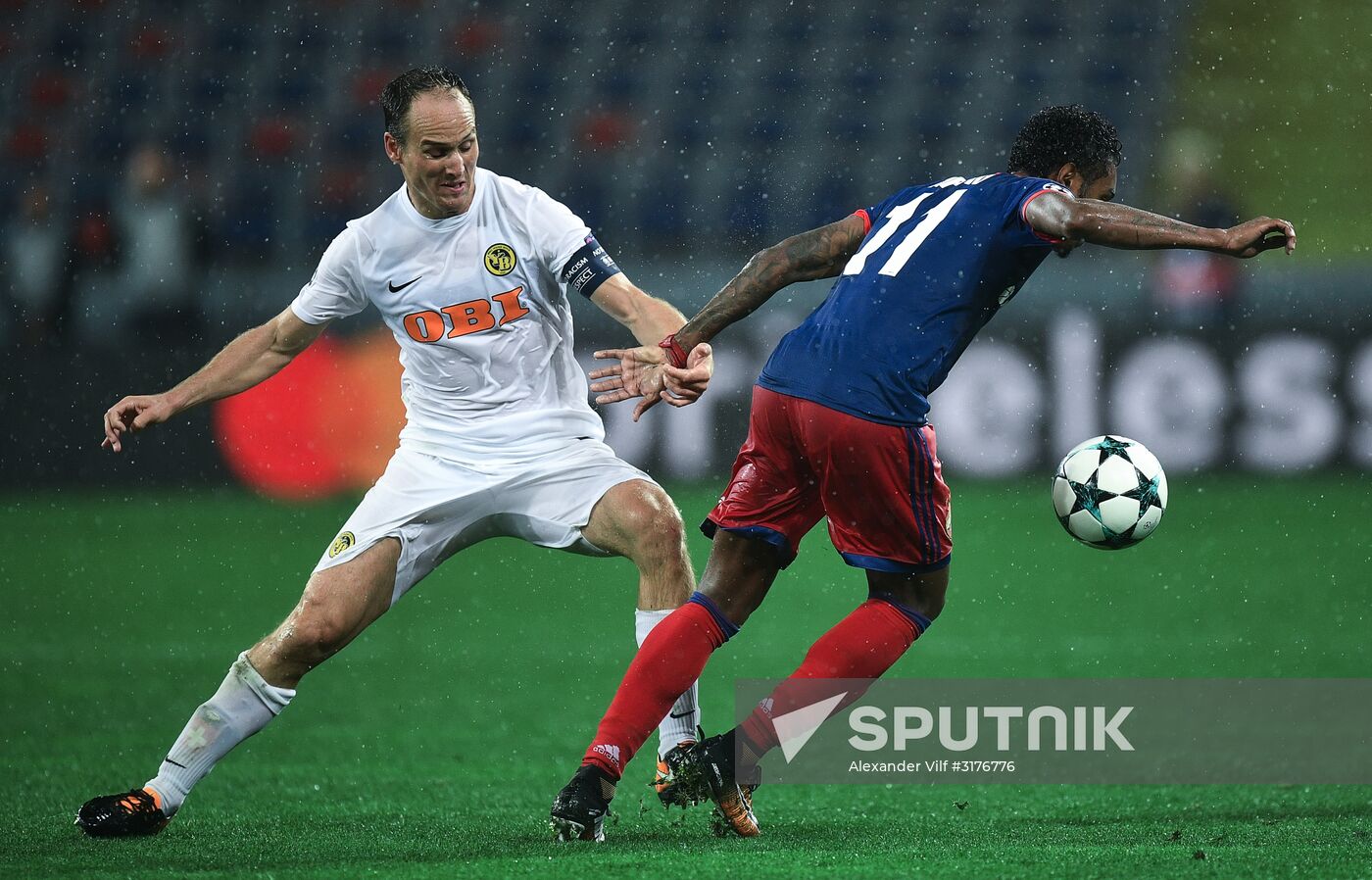 UEFA Champions League. CSKA vs. Young Boys