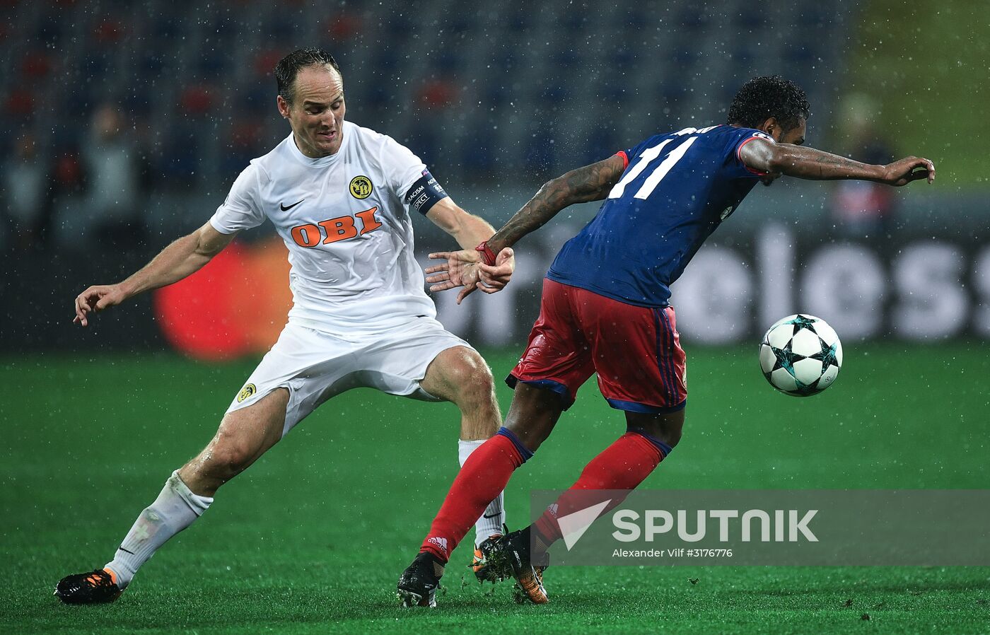 UEFA Champions League. CSKA vs. Young Boys
