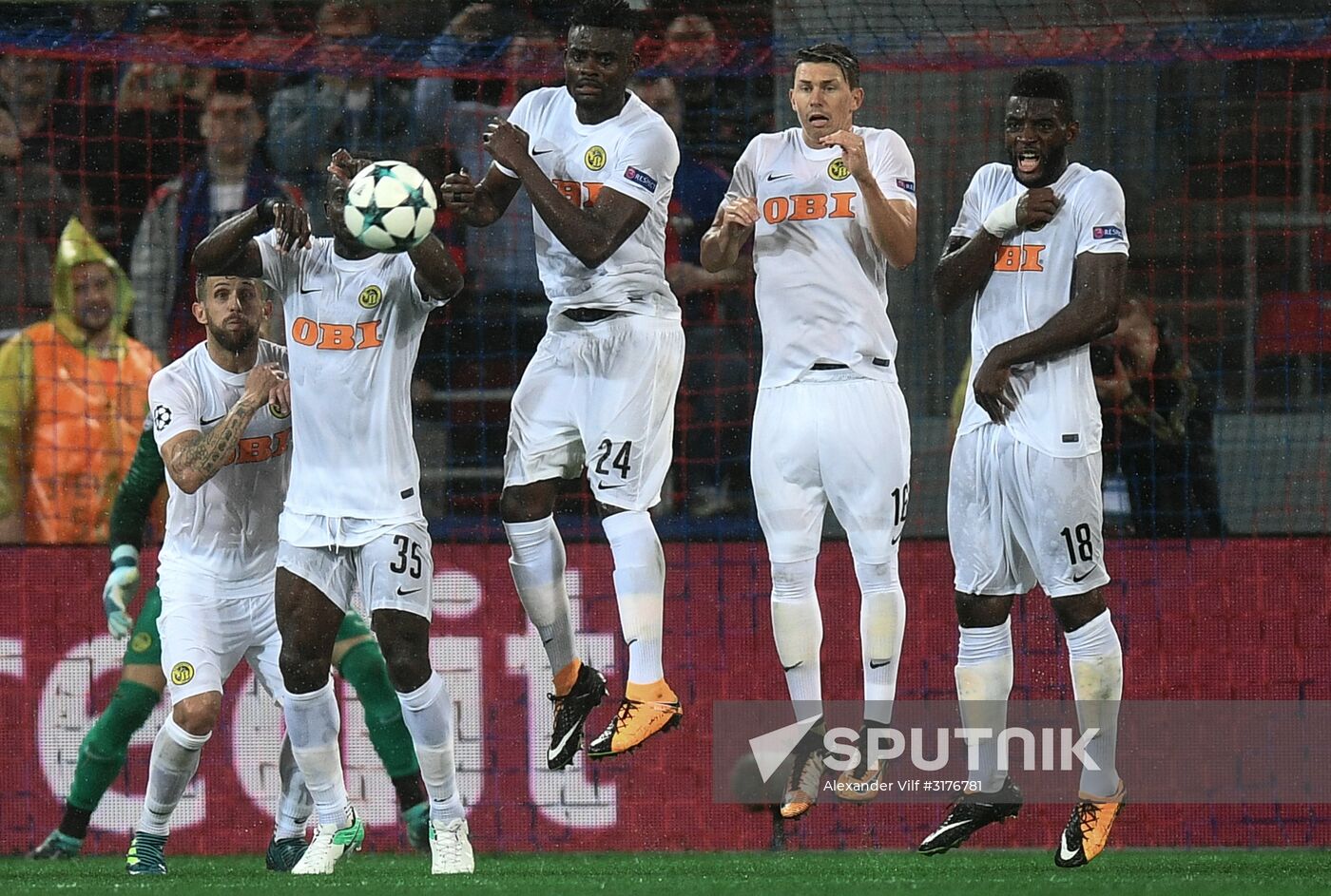 UEFA Champions League. CSKA vs. Young Boys
