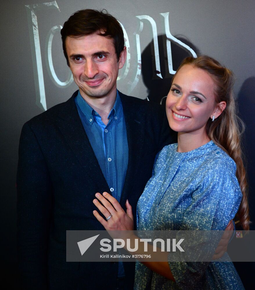 News conference and premiere of film Gogol: The Beginning