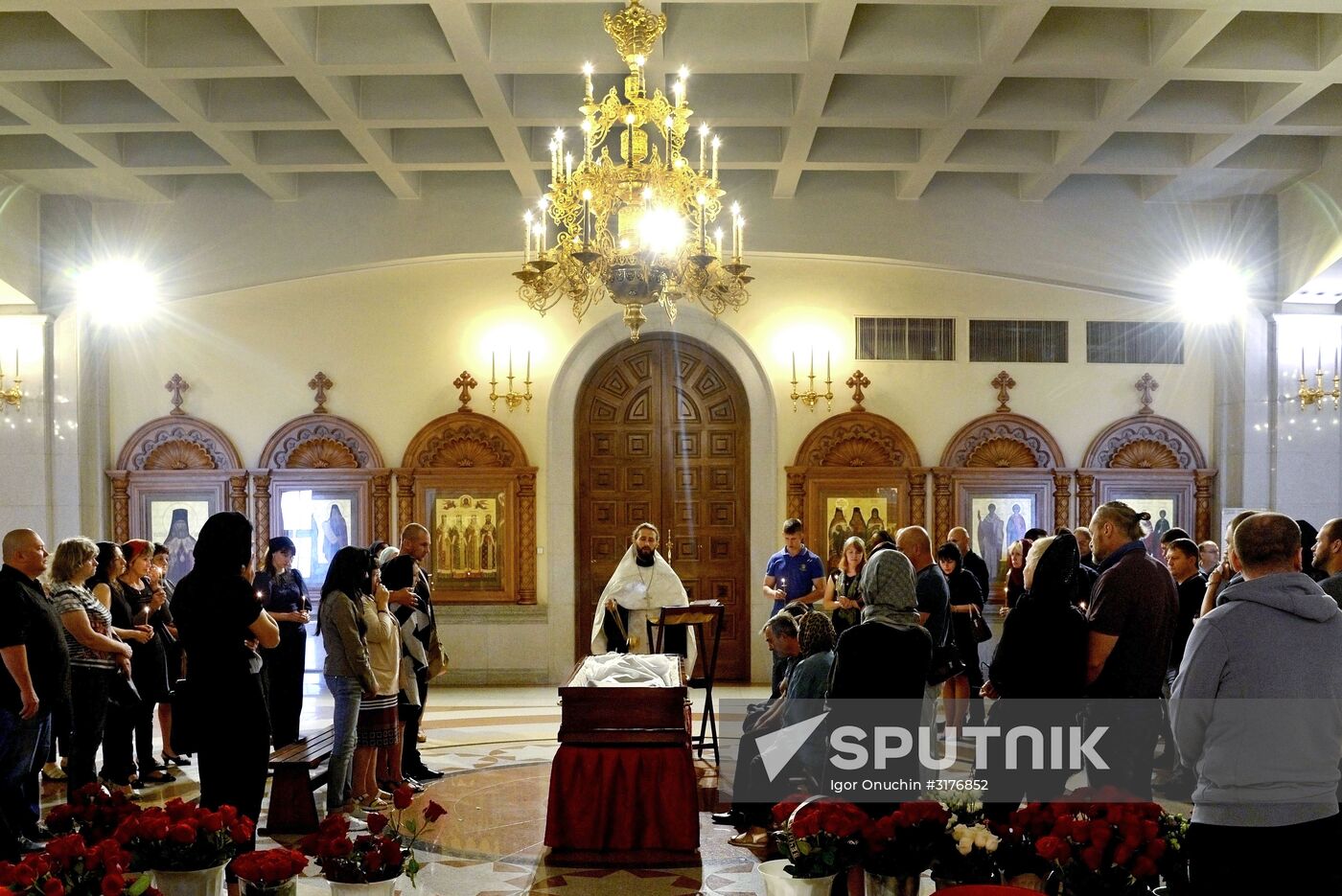 Paying last respects to world and Europe powerlifting champion Andrei Drachev in Khabarovsk