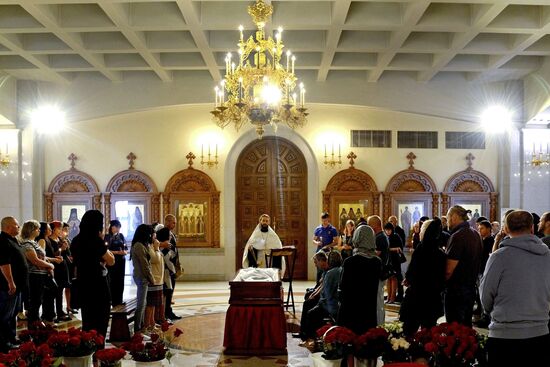 Paying last respects to world and Europe powerlifting champion Andrei Drachev in Khabarovsk