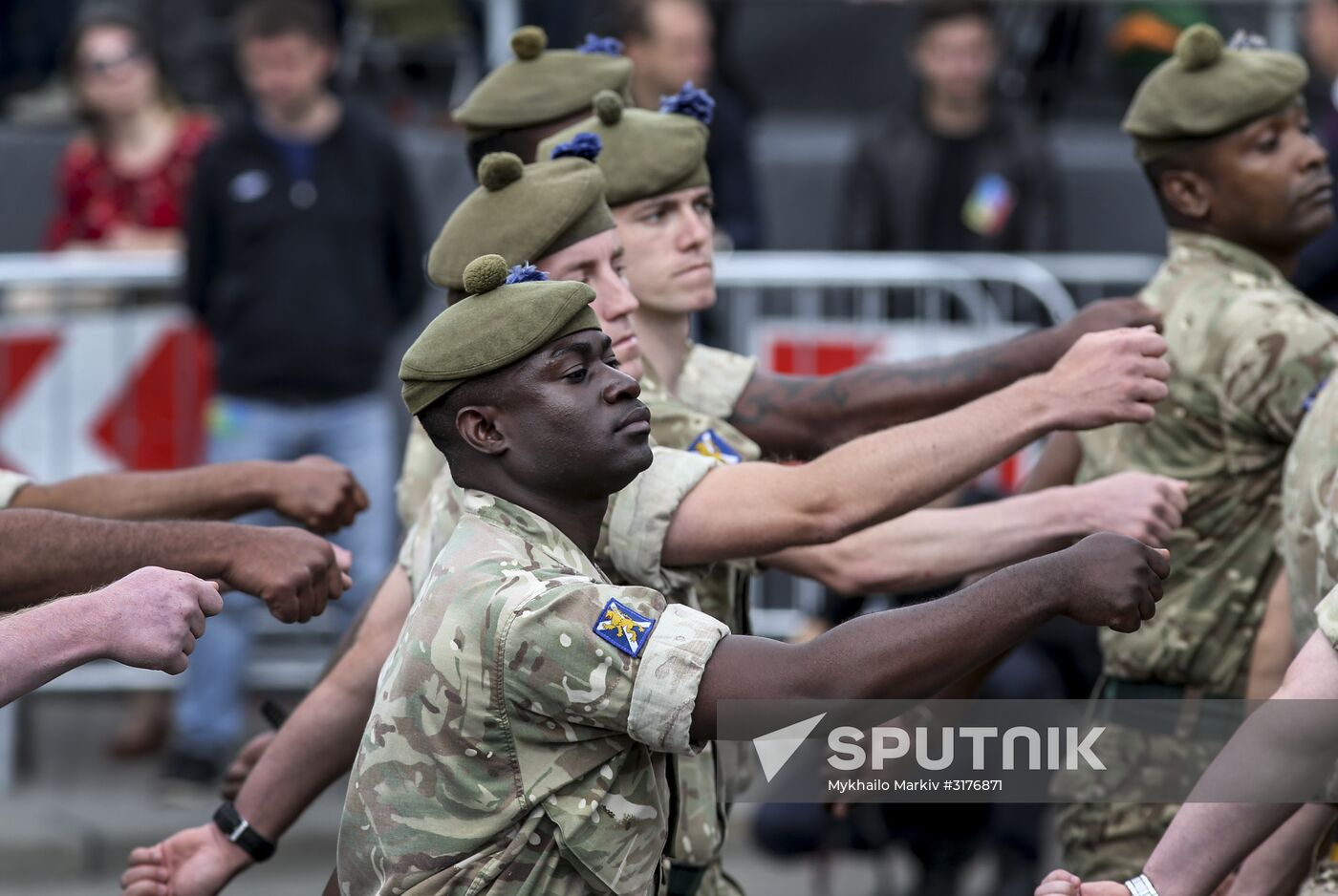 Parade to mark Independence Day in Kiev