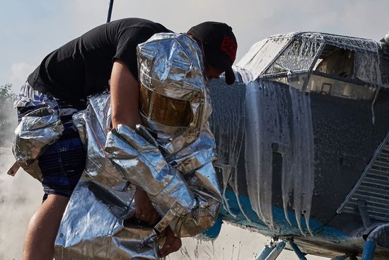 Russian Emergencies Ministry holds drills in Crimea