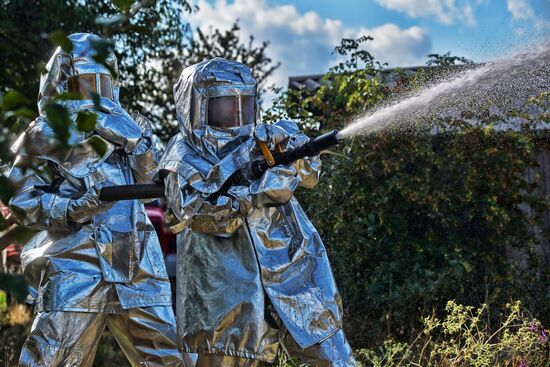 EMERCOM drill in Crimea