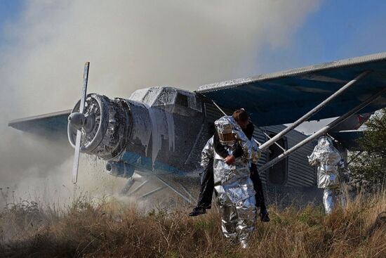 EMERCOM drill in Crimea