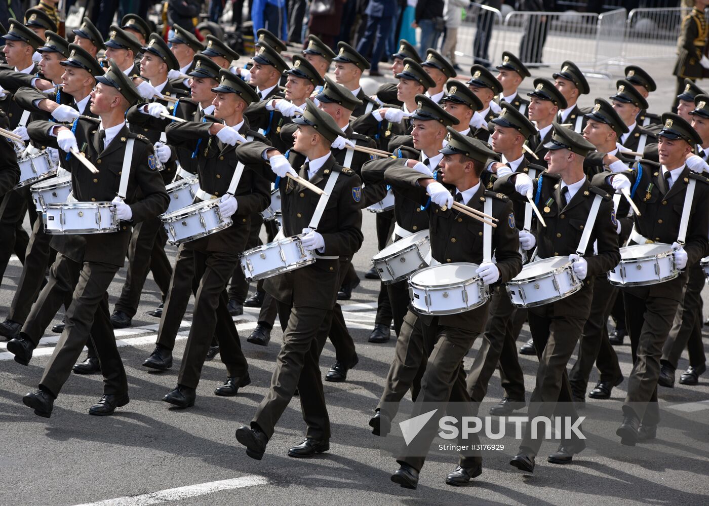 Parade to mark Independence Day in Kiev