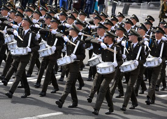 Parade to mark Independence Day in Kiev