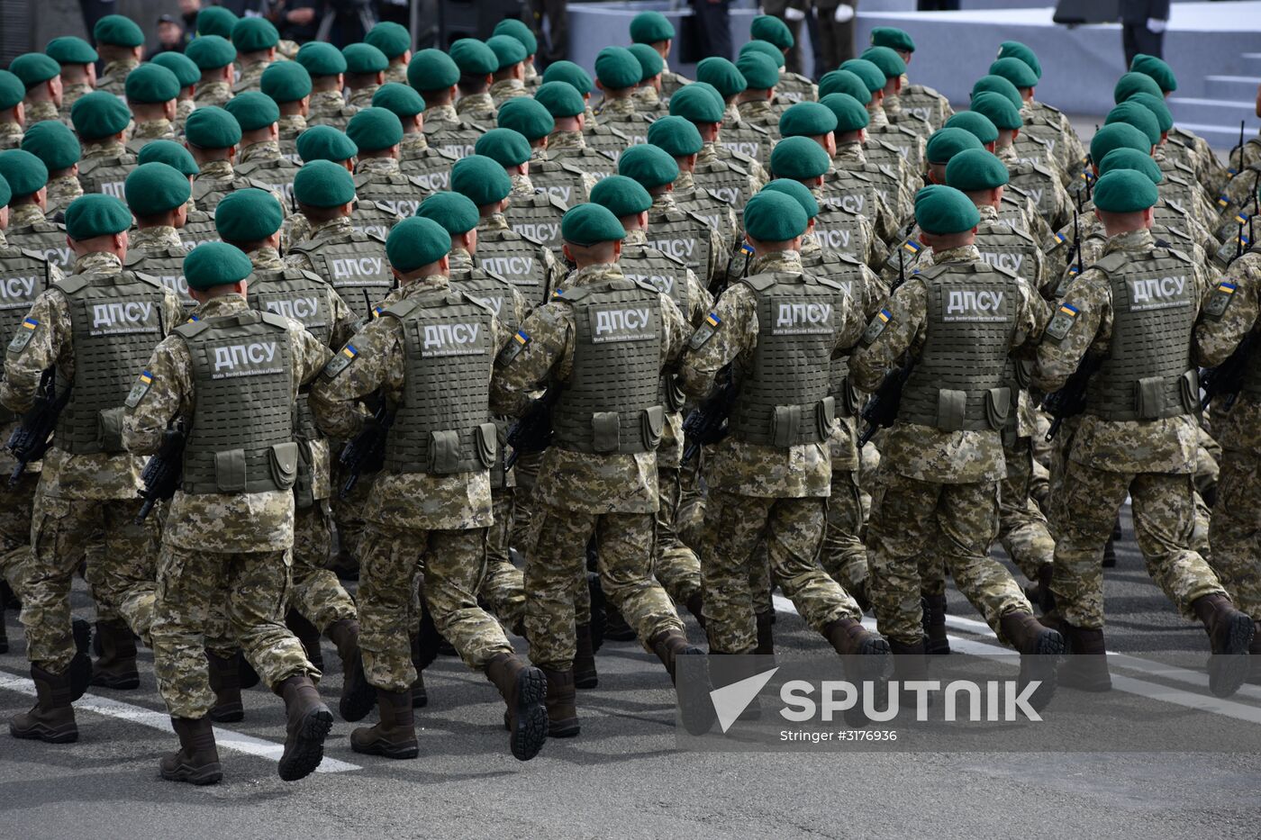 Parade to mark Independence Day in Kiev