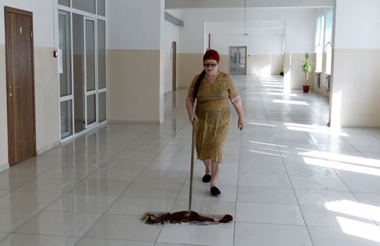 Preparing for new academic year in Grozny