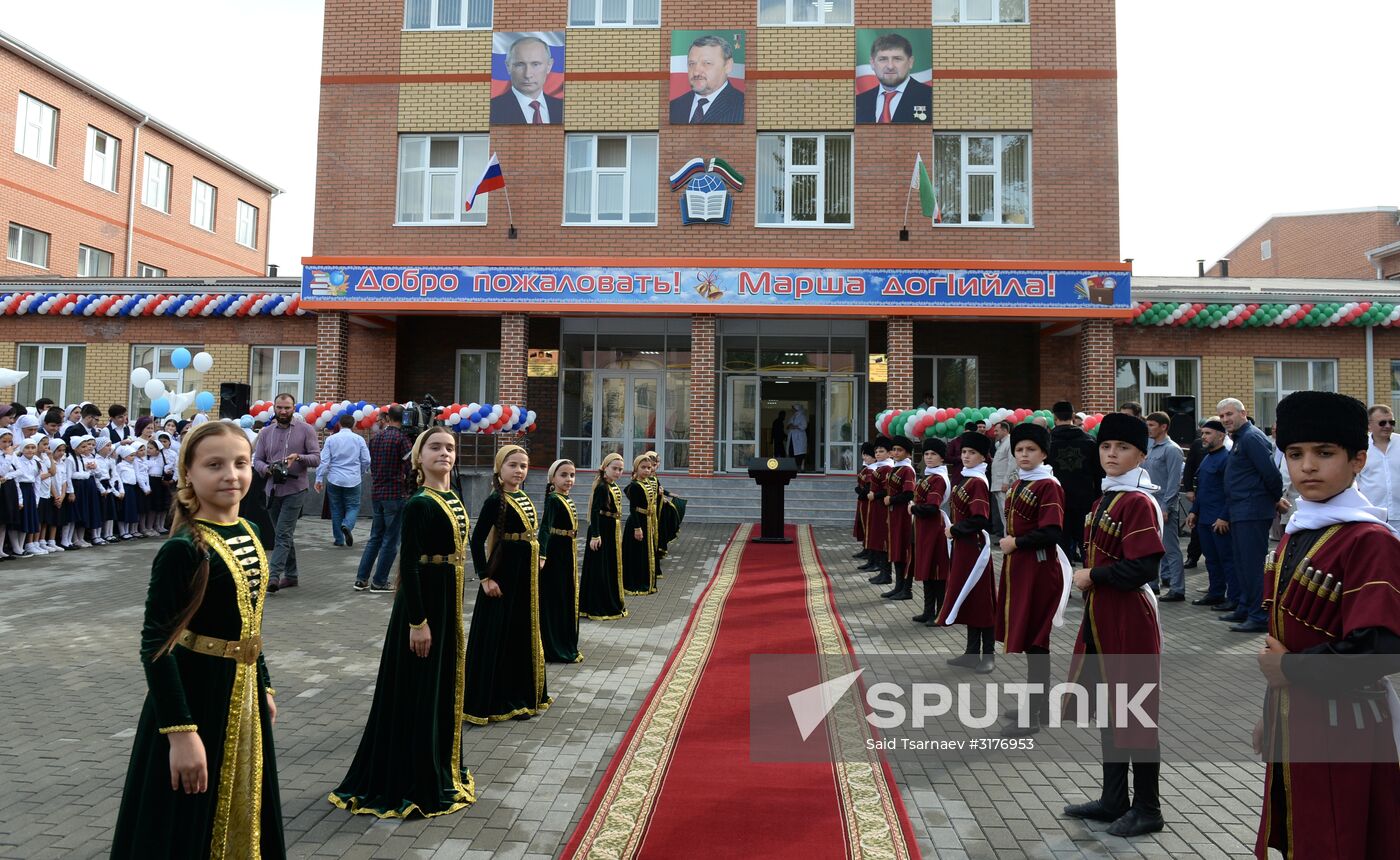 Preparing for new academic year in Grozny