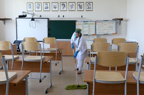 Preparing for new academic year in Grozny