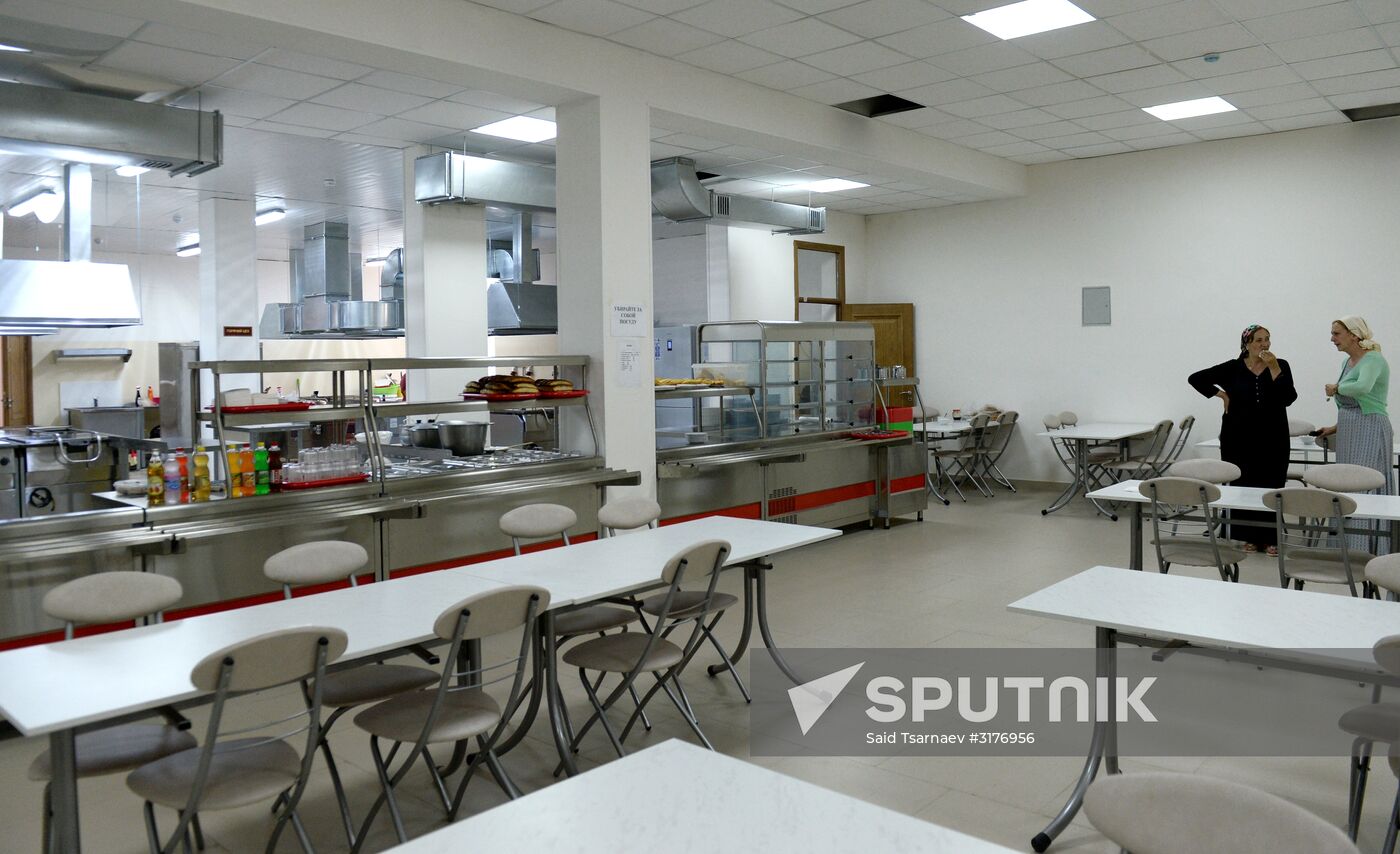 Preparing for new academic year in Grozny