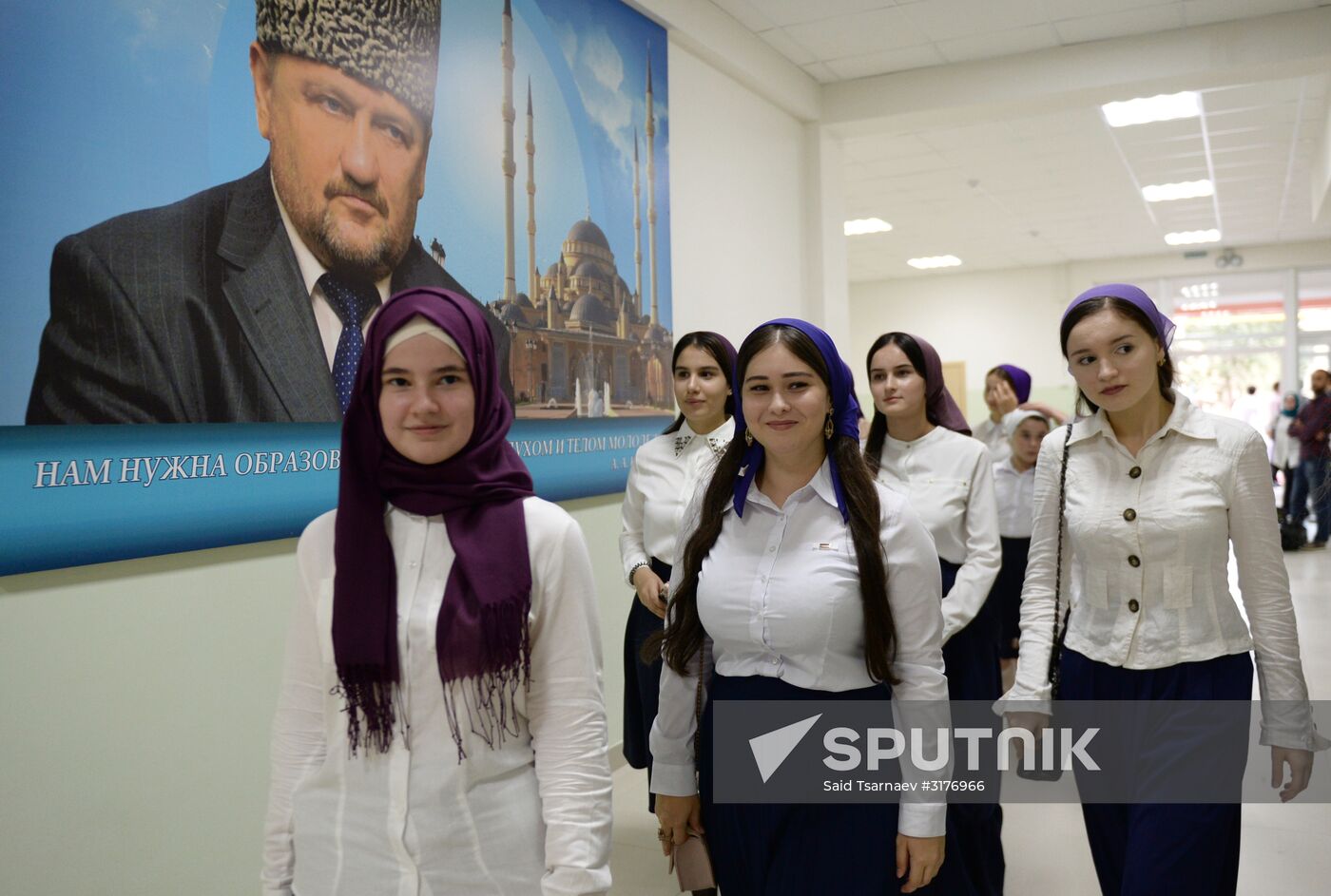 Preparing for new academic year in Grozny