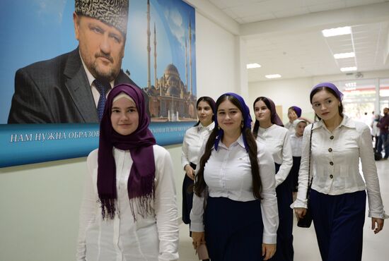 Preparing for new academic year in Grozny