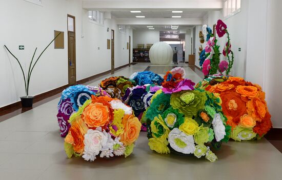 Preparing for new academic year in Grozny