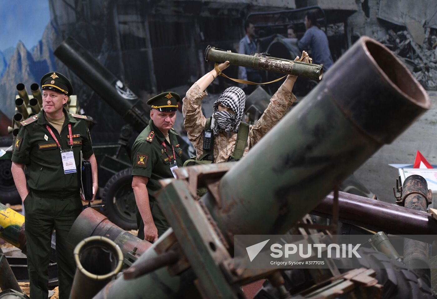 Army 2017 International Military-Technical Forum. Day three