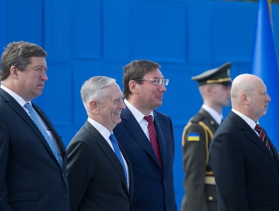 Parade to mark Independence Day in Kiev