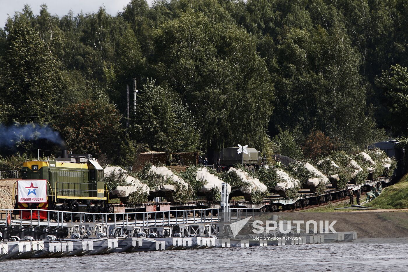 Military exercise in Yaroslavl region