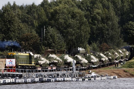 Military exercise in Yaroslavl region