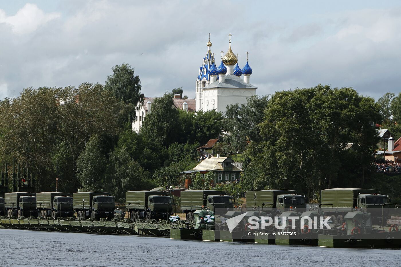 Military exercises in Yaroslavl region