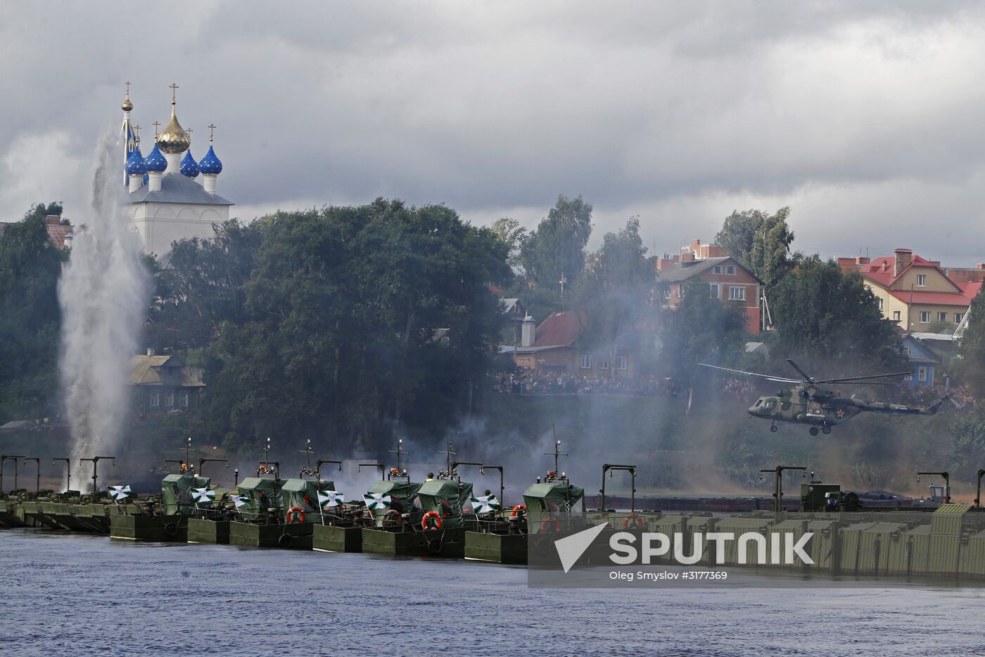 Military exercise in Yaroslavl region