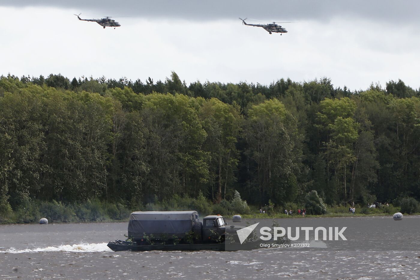 Military exercise in Yaroslavl region