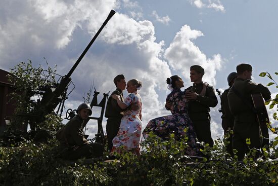 Military exercises in Yaroslavl Region