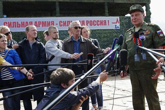 Military exercises in Yaroslavl Region