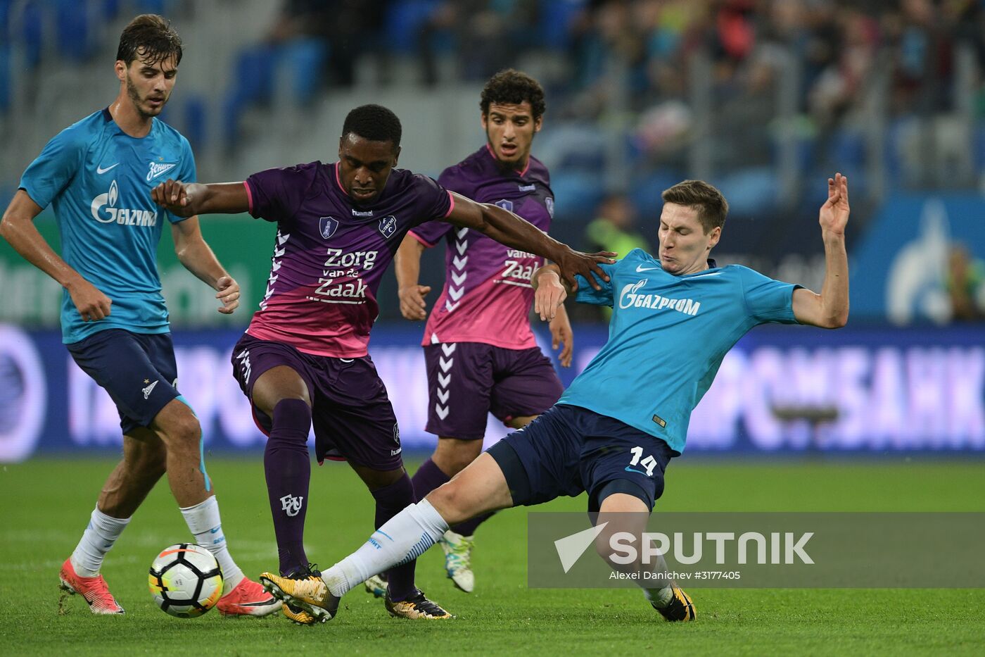 Football. Europa League. Zenit vs Utrecht