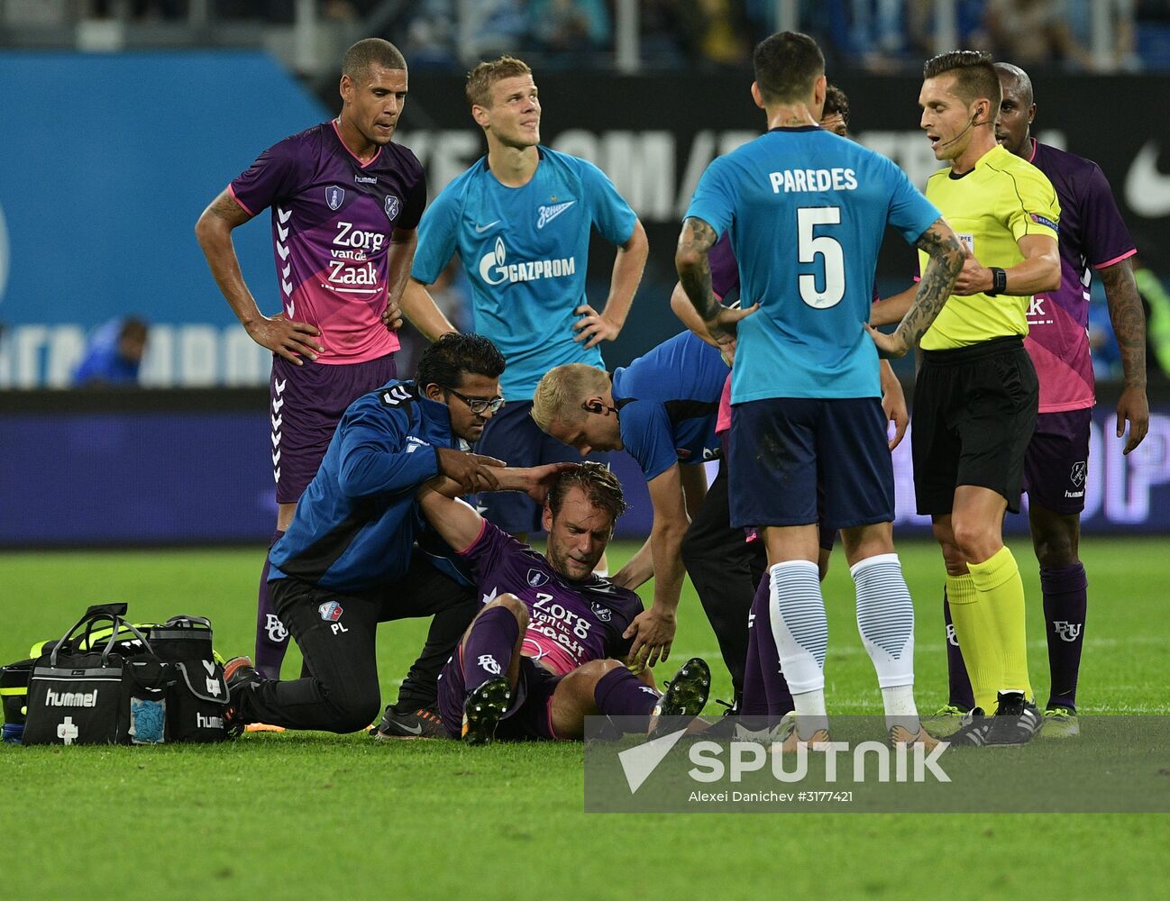 Football. Europa League. Zenit vs Utrecht