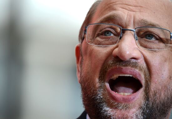 Election speech of chancellor candidate Martin Schulz in Essen