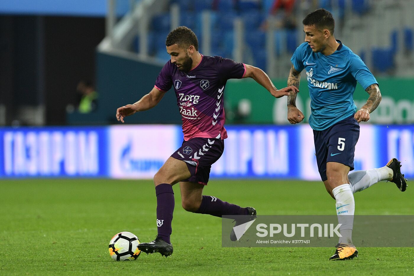 Football. Europa League. Zenit vs Utrecht