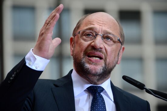 Election speech of chancellor candidate Martin Schulz in Essen