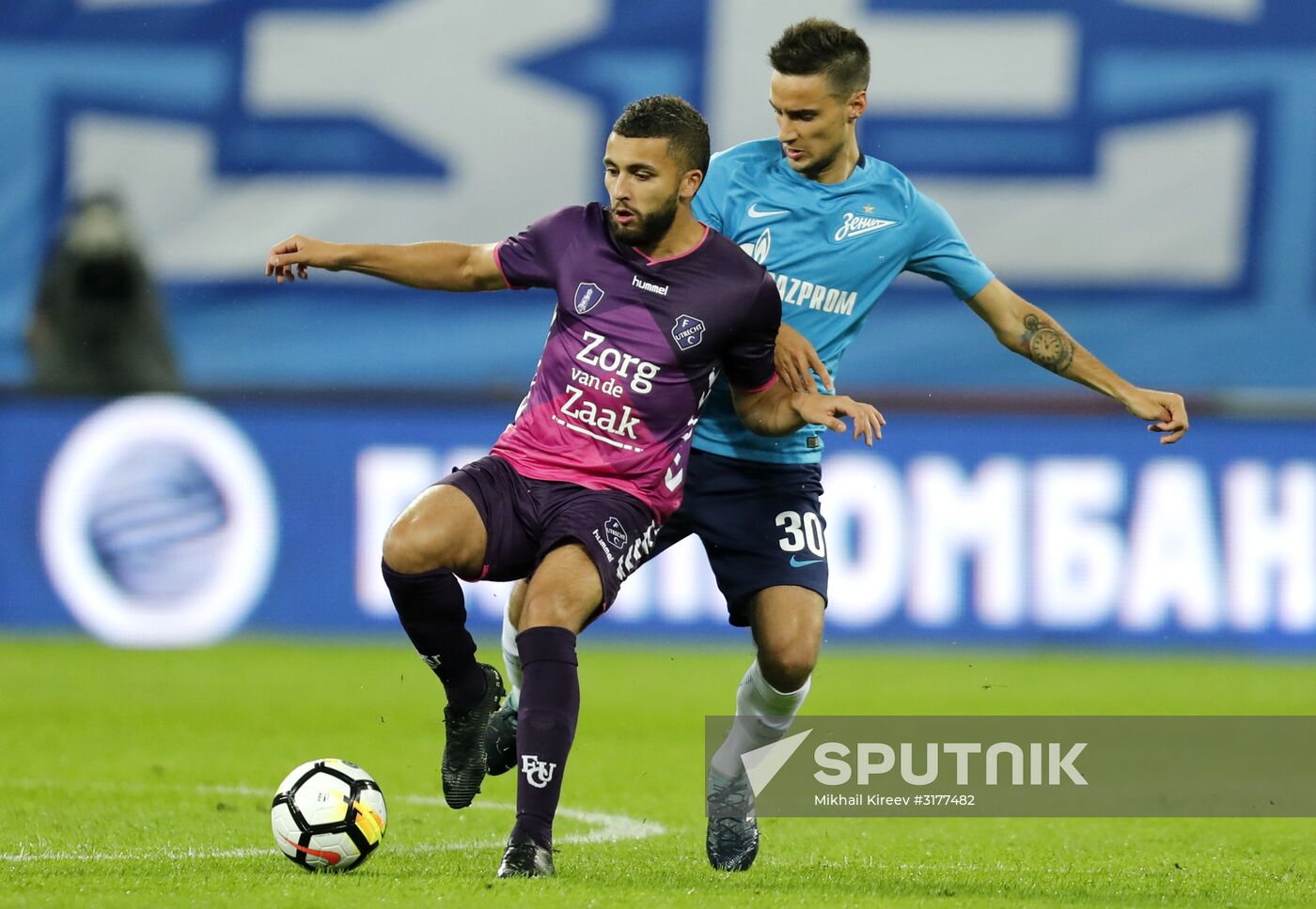 Football. Europa League. Zenit vs Utrecht