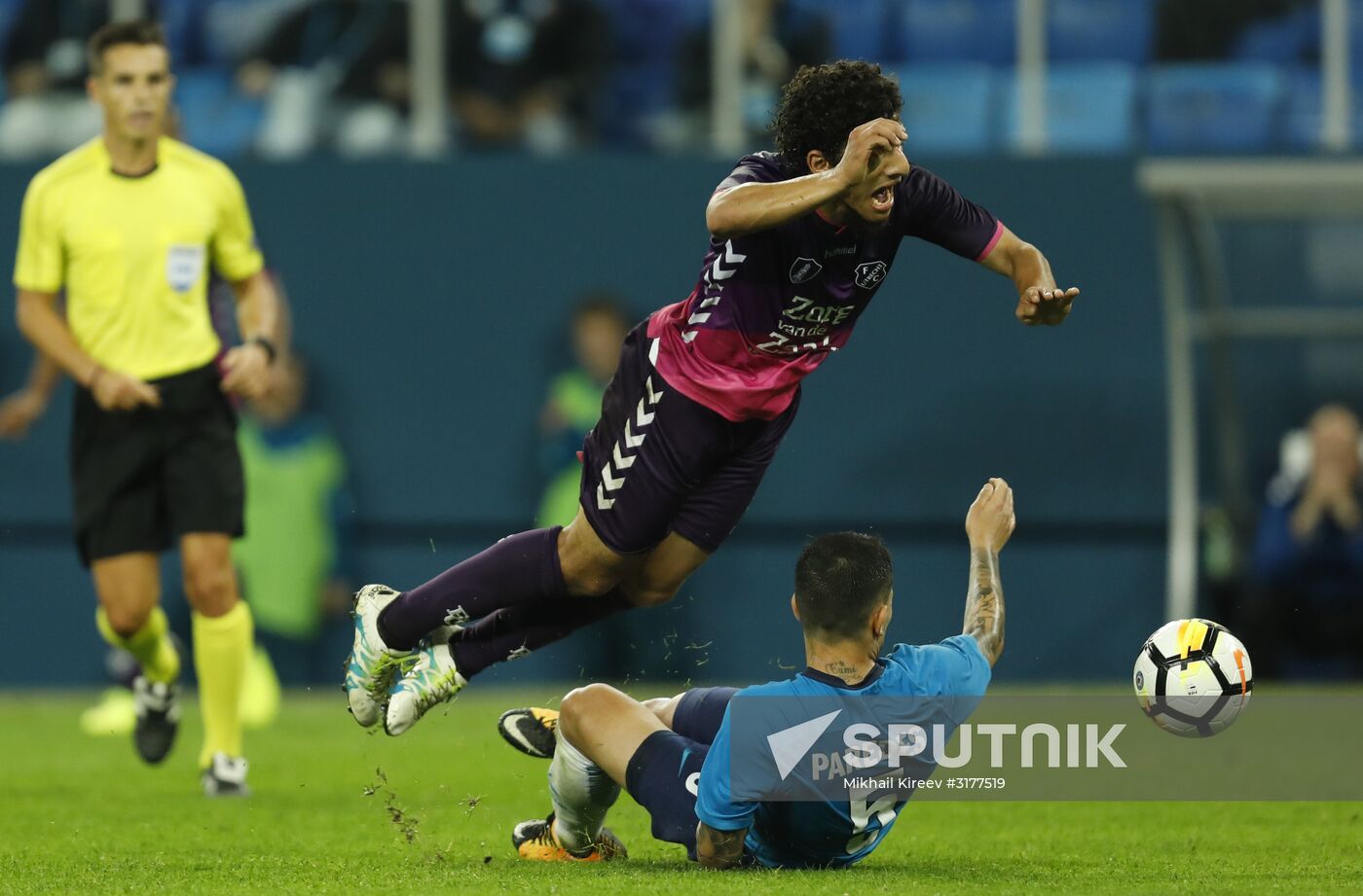 Football. Europa League. Zenit vs Utrecht