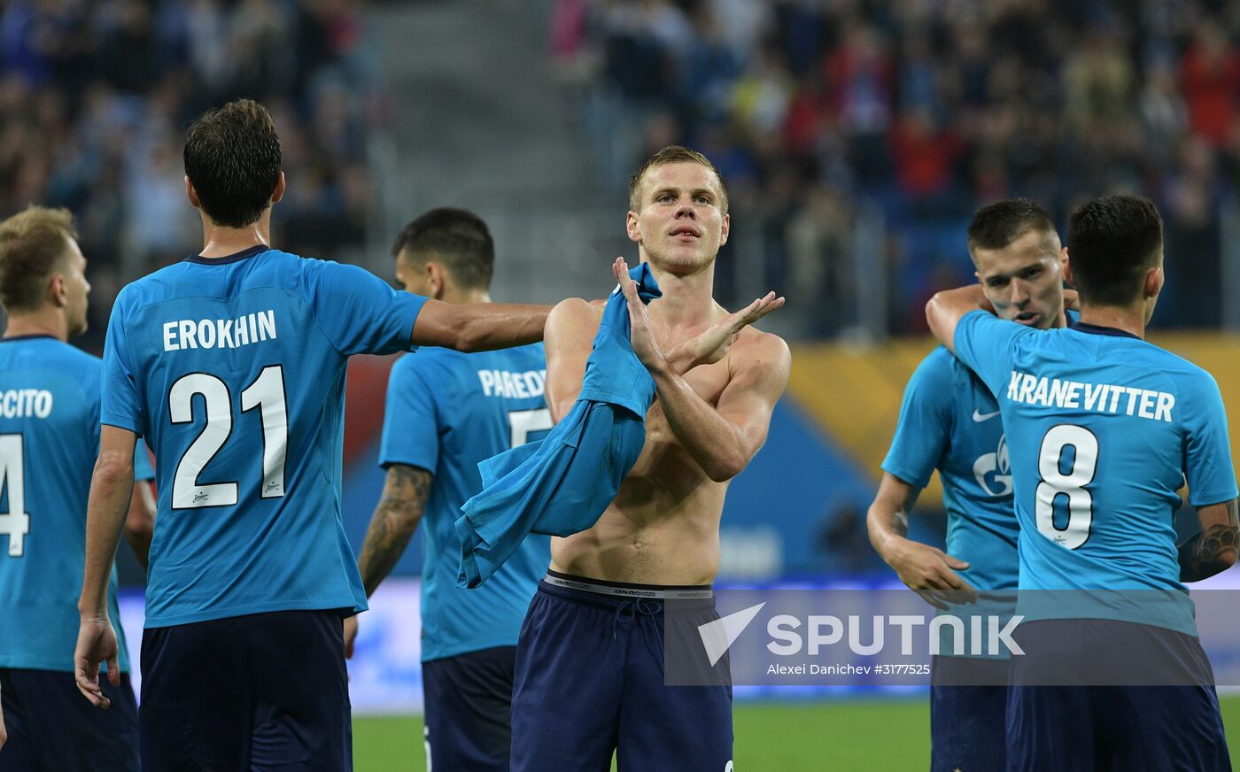 Football. Europa League. Zenit vs Utrecht