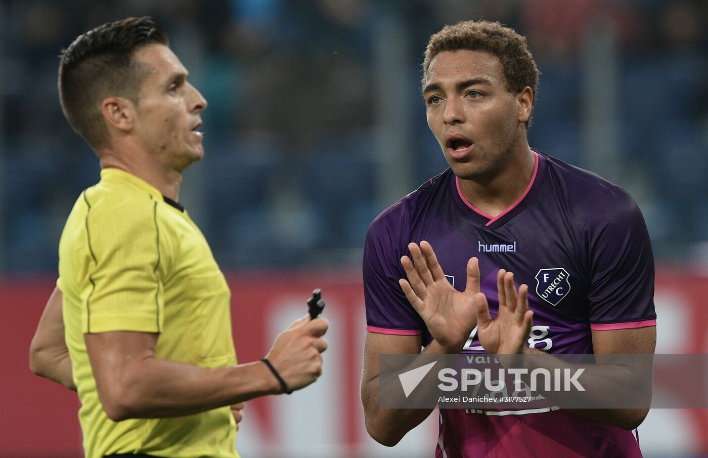 Football. Europa League. Zenit vs Utrecht