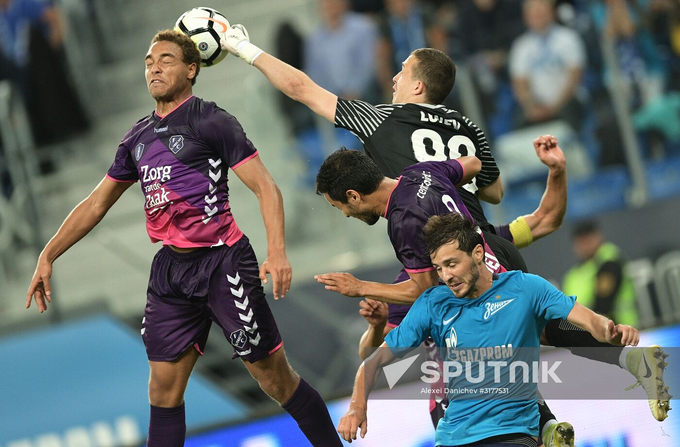 Football. Europa League. Zenit vs Utrecht