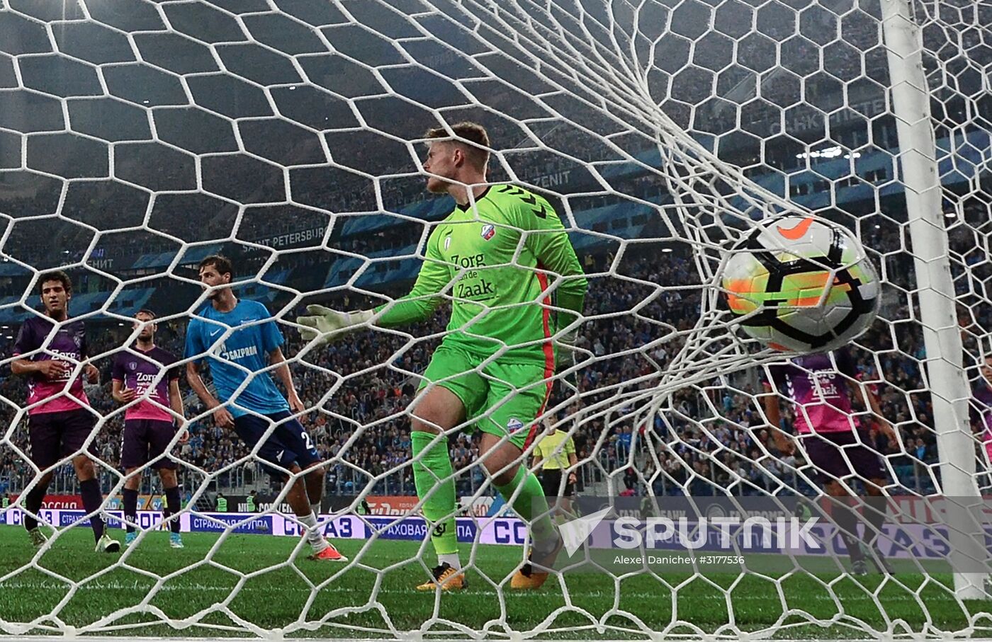 Football. Europa League. Zenit vs Utrecht