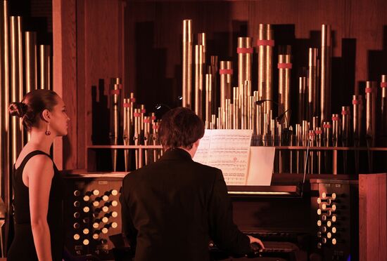 Organ concert at the Moscow City tower