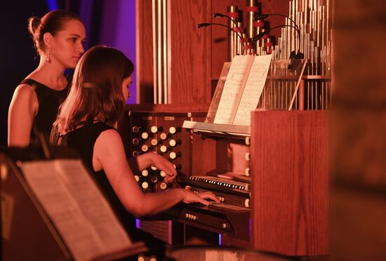 Organ concert at the Moscow City tower