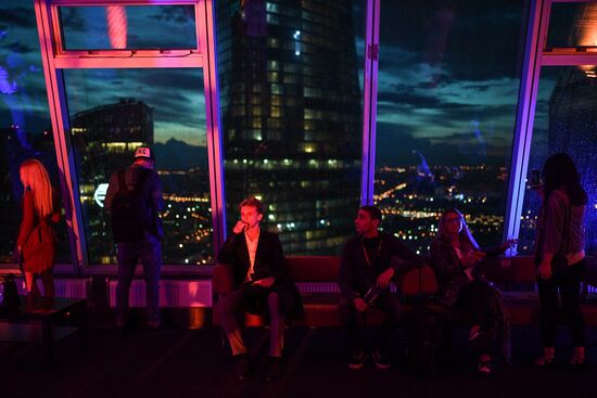 Organ concert at the Moscow City tower