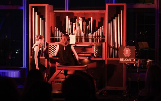 Organ concert at the Moscow City tower