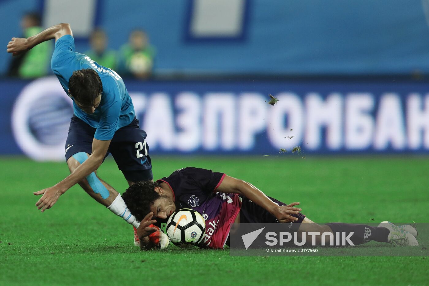 Football. UEFA Europa League. Zenit vs. Utrecht