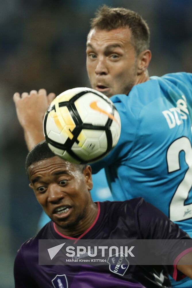 Football. UEFA Europa League. Zenit vs. Utrecht