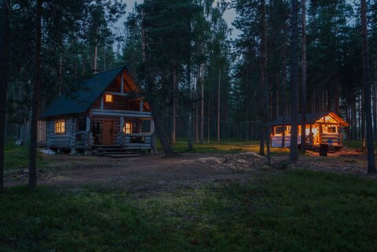 Vodlozero national park in Arkhangelsk Region