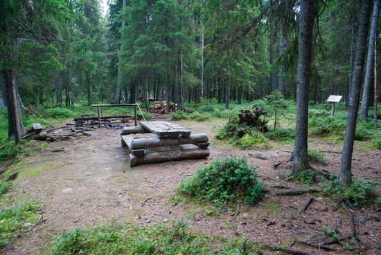 Vodlozero national park in Arkhangelsk Region