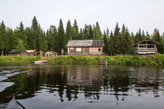 Vodlozero national park in Arkhangelsk Region