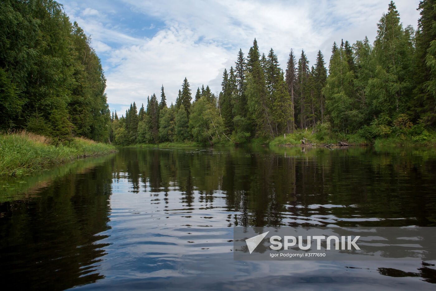 Vodlozero national park in Arkhangelsk Region